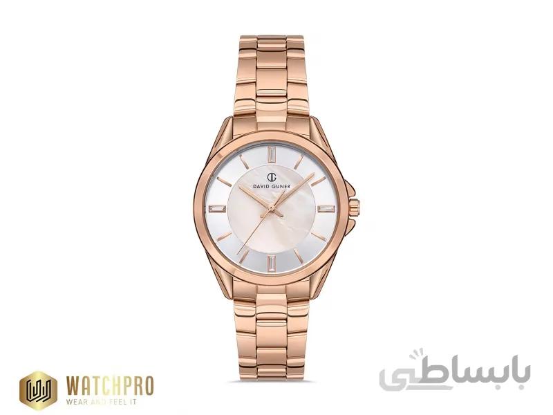 ساعت مچی زنانه دیوید گانر مدل DG-8070LA-C1