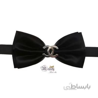 پاپیون سری مندو - مردانه (سیاه مات طرح شنل)