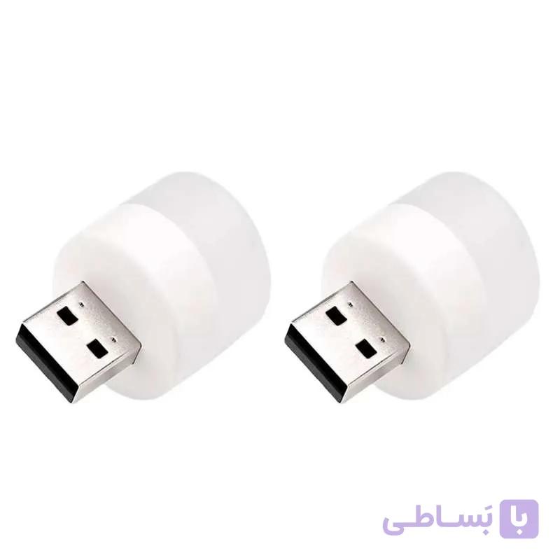 چراغ قوه مدل USB LED LIGHT بسته دوعددی