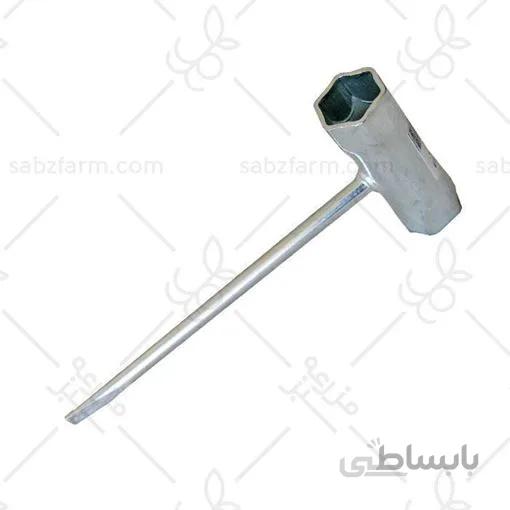 آچار شمع 17-19 اره موتوری با دسته دوسو E&S