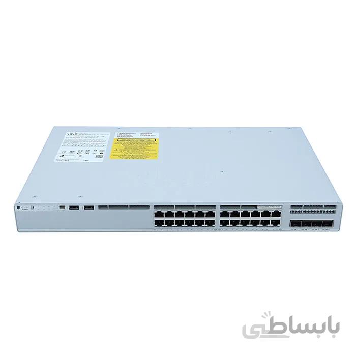 سوئیچ سیسکو مدل C9200L-24p-4X-E ا cisco switch C9200L-24p-4X-E