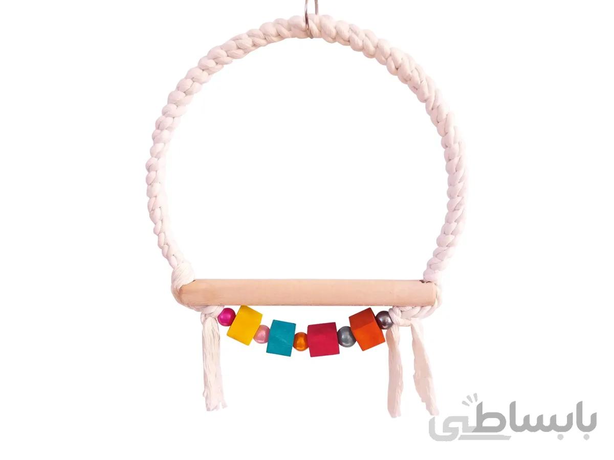 اسباب بازی تاب کنفی پرندگان – تاب طوطی سانان کد 2076