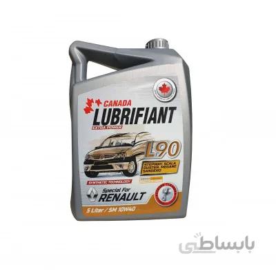 روغن موتور لوبریفنت کانادا مدل SM حجم 5 لیتر (10W-40) رنو L90