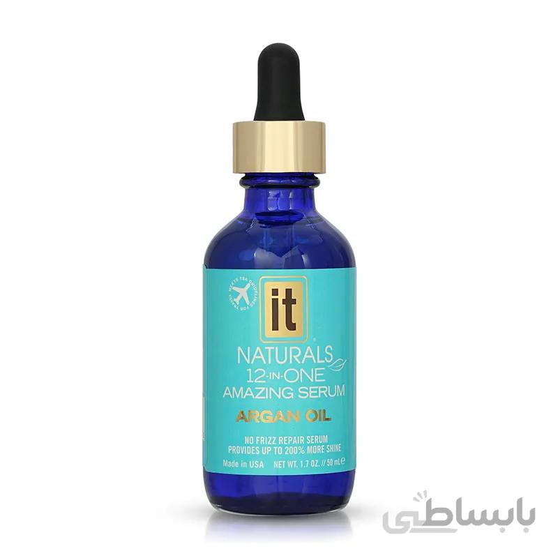 روغن ارگان خالص ای تی argan oil naturals 12 in one it 50ml