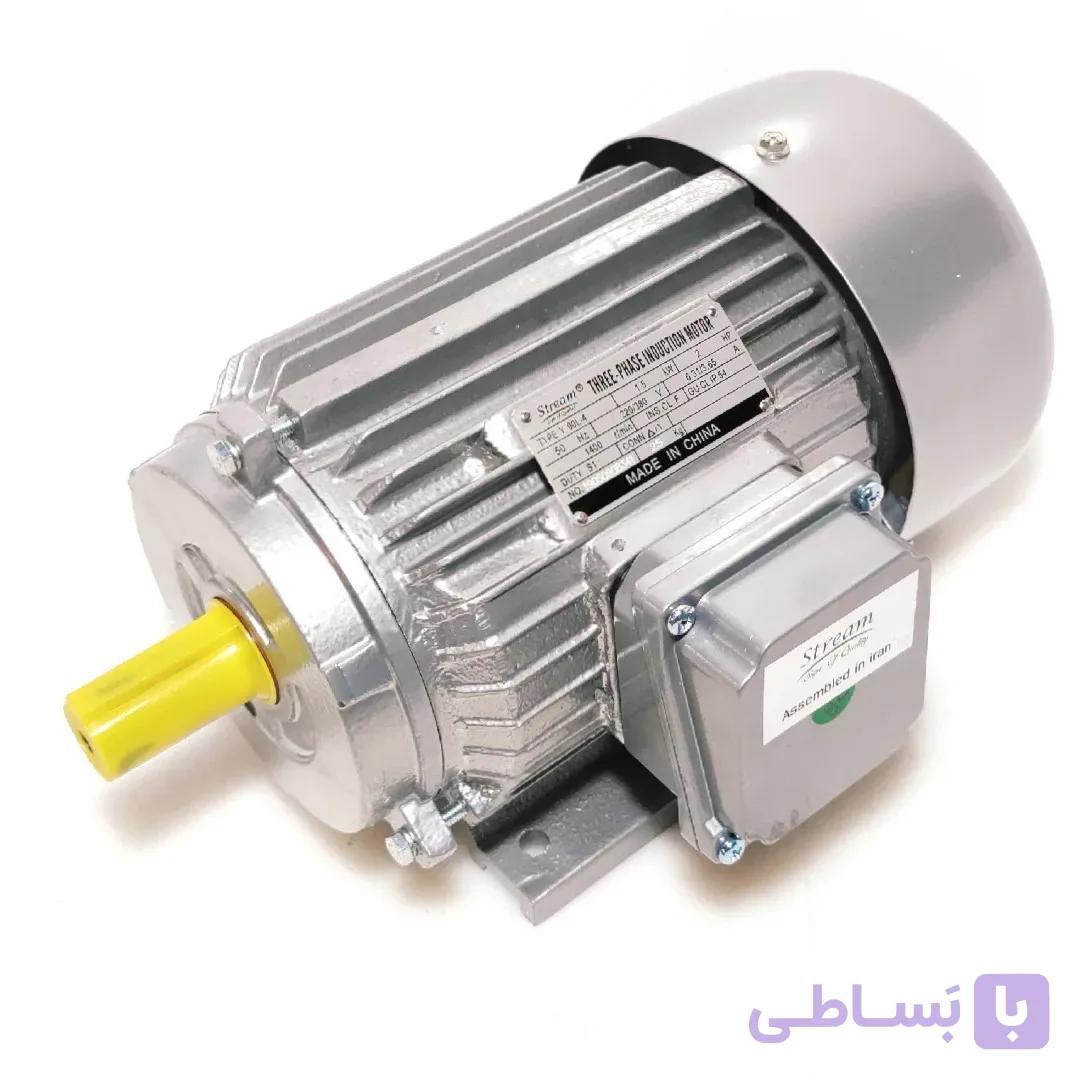 الکتروموتور 1.5 کیلووات (2 اسب ) 1450 دور چینی STREAM