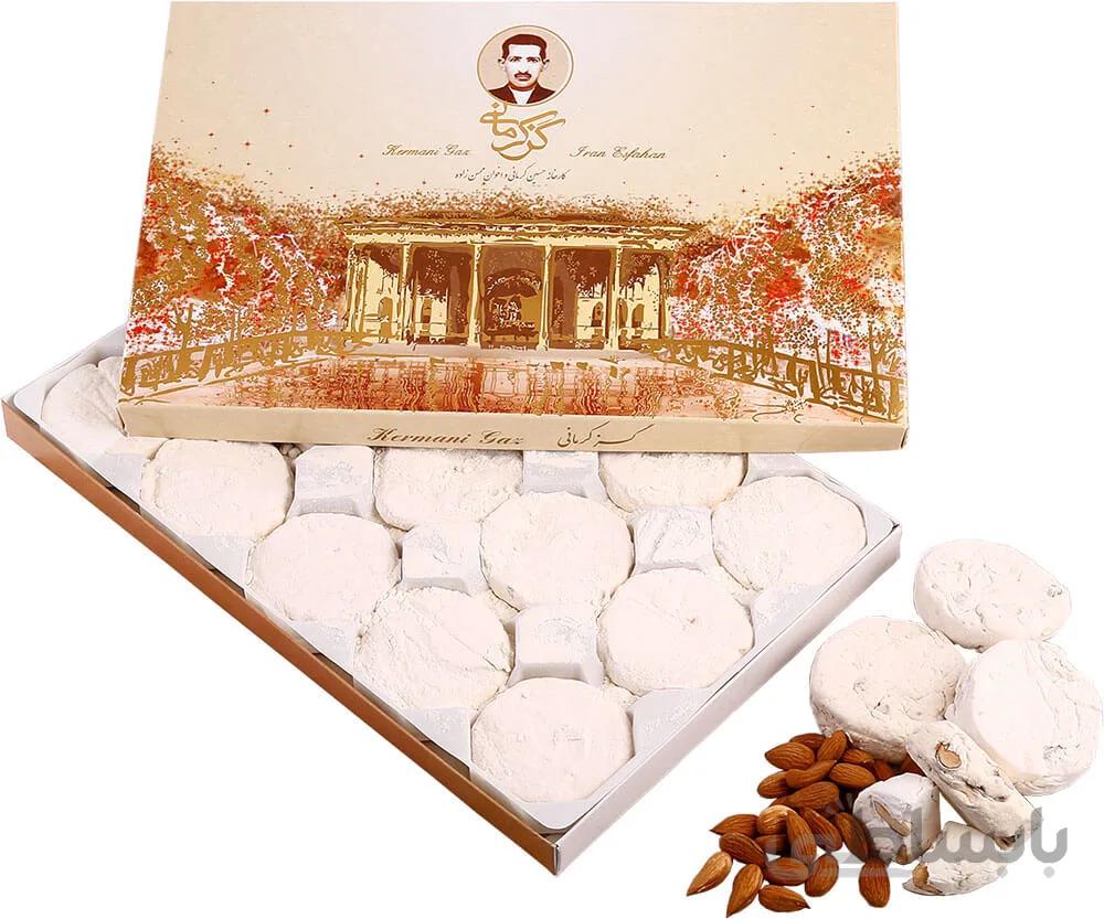گز کرمانی 42% مغز بادام آردی ویژه – 450 گرم