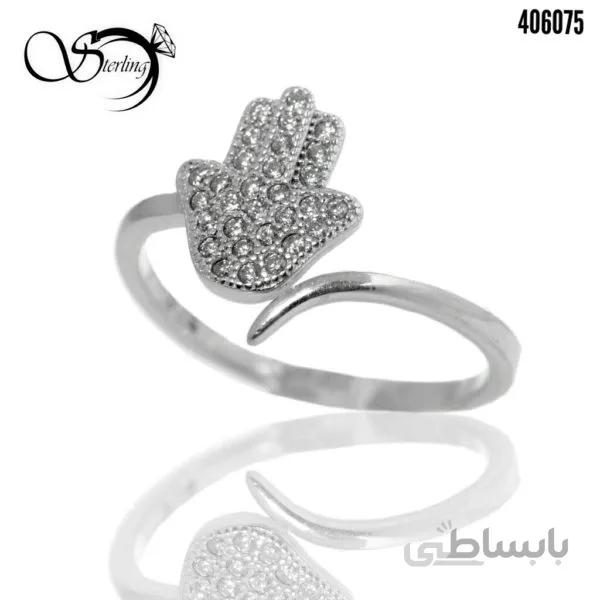 بند انگشتی نقره زنانه کد:۲۳۶۸