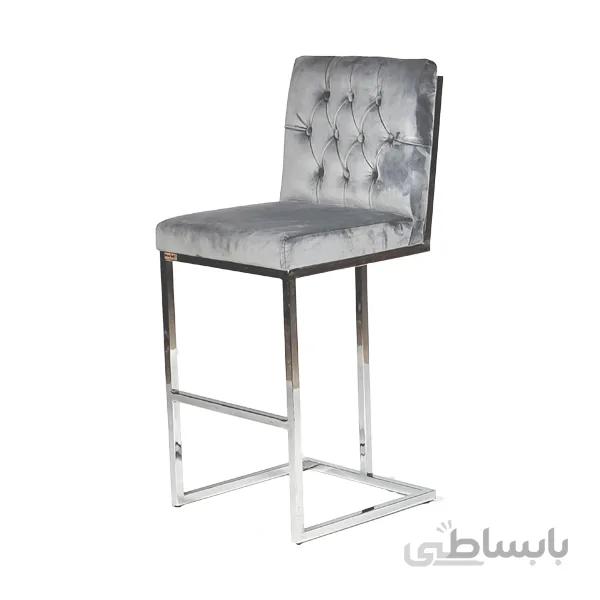 صندلی اپن استیل نقره ای مدل CH1118