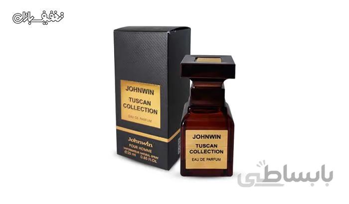ادکلن جیبی ادو پرفیوم مردانه جانوین مدل Tuscan Collection حجم 25 میل ا Johnwin Tuscan Collection Perfume For Men 25ml