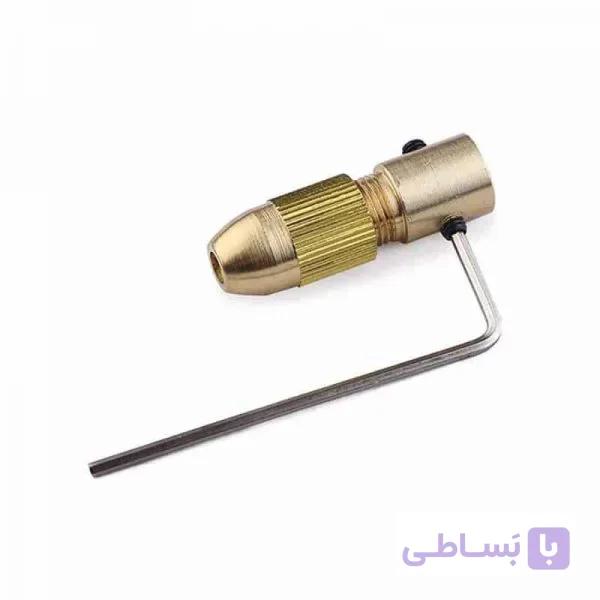 ست سه نظام پنج سر با شفت 2mm و سایز مته 0.8 تا 3mm — تصویر 1