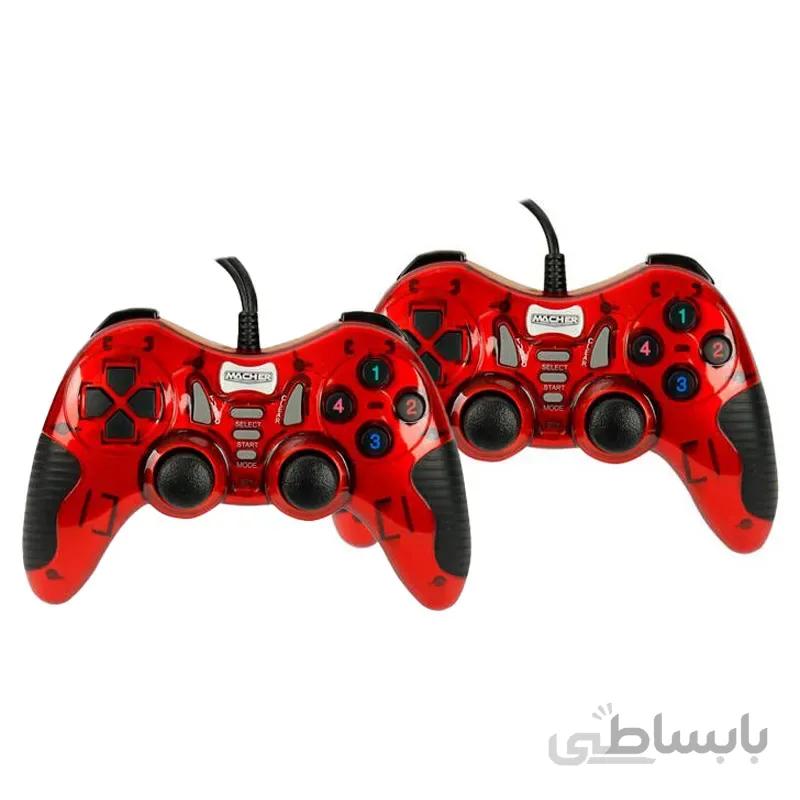 دسته بازی دوبل شوک دار سیمی Macher MR-61