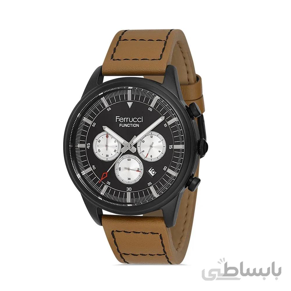 ساعت مچی عقربه ای مردانه برند فروچی Ferrucci مدل FC 12709FK.05