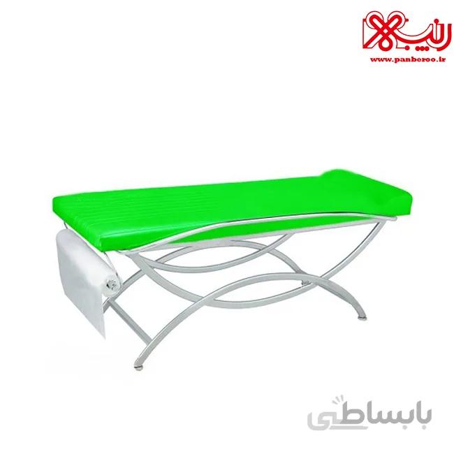 تخت معاینه پایه ثابت هلالی