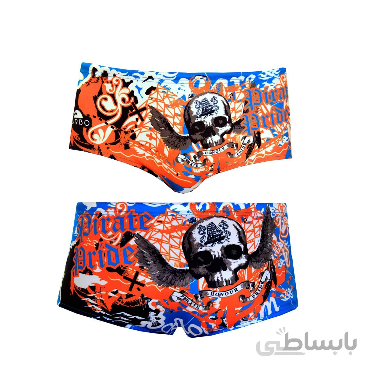 مایوی شنای مردانه توربو Super Tank Pirate ا Turbo men swimsuit Super Tank Pirate
