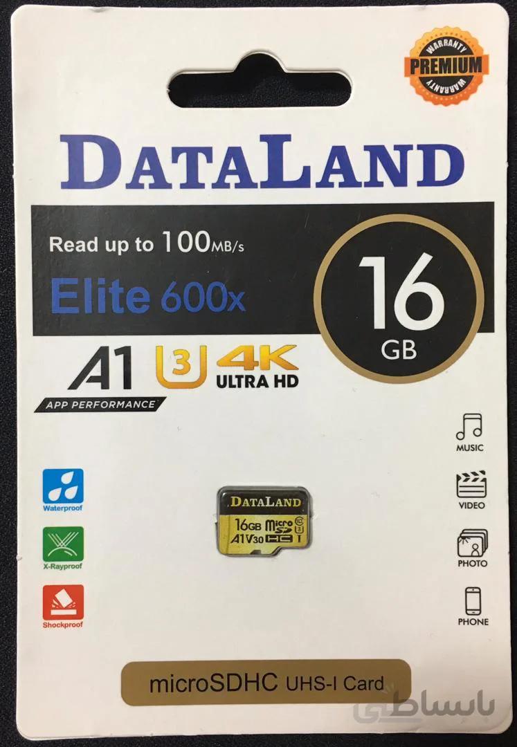 کارت حافظه microSDHC دیتالند مدل 533x کلاس 10 استاندارد UHS-I U3 سرعت 85MBps ظرفیت 16 گیگابایت