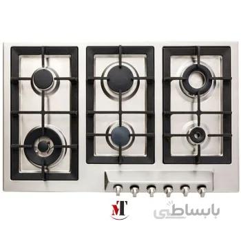 اجاق گاز ۶ شعله استیل البرز مدل S6902 ا oven of still alborz model S6902