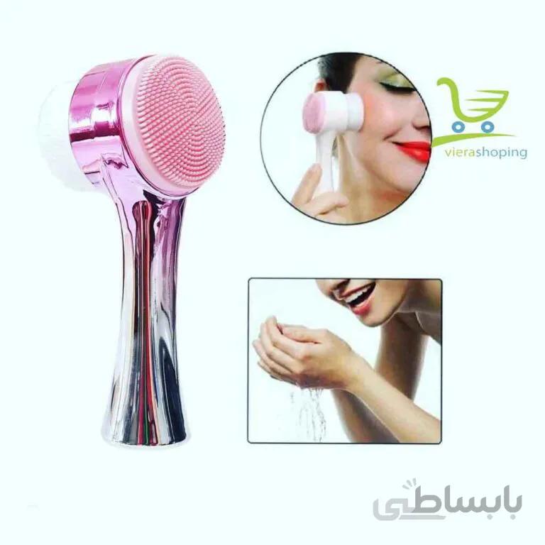 فیس براش و ماساژور دستی صورت آیینه ای