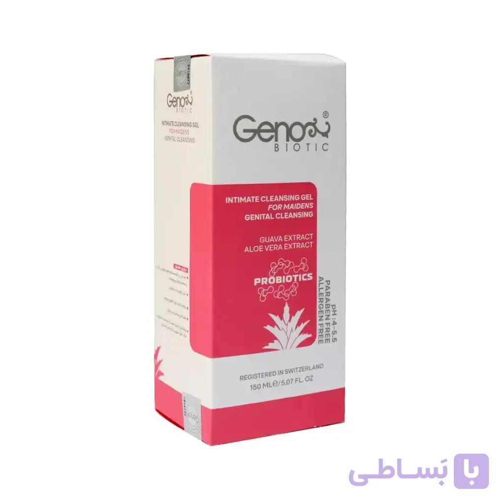 ژل بهداشتی پروبیوتیک دوشیزگان ژنوبایوتیک 150 میلی