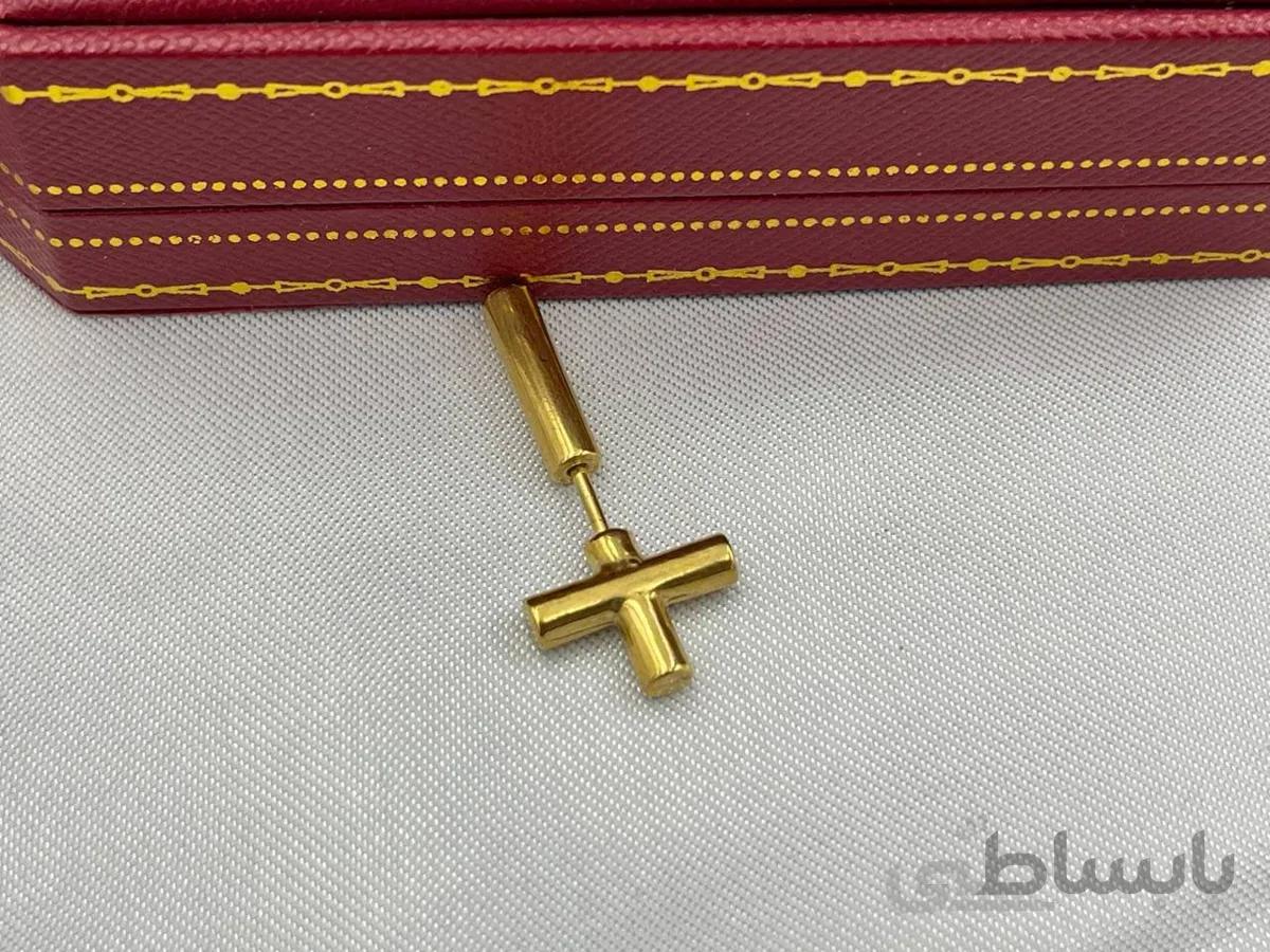 پیرسینگ گوش طرح شیر فلکه