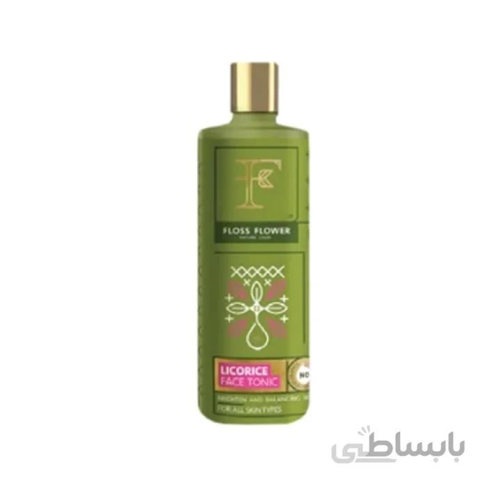 تونر ضد لک شیرین بیان FLOSS FLOWER 200ml ا Floss Flower Licorice Face Tonic 200ml