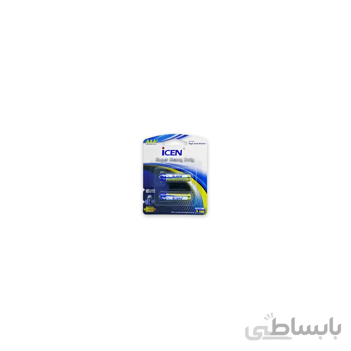 باطری نیم قلم کارتی icen ای سن