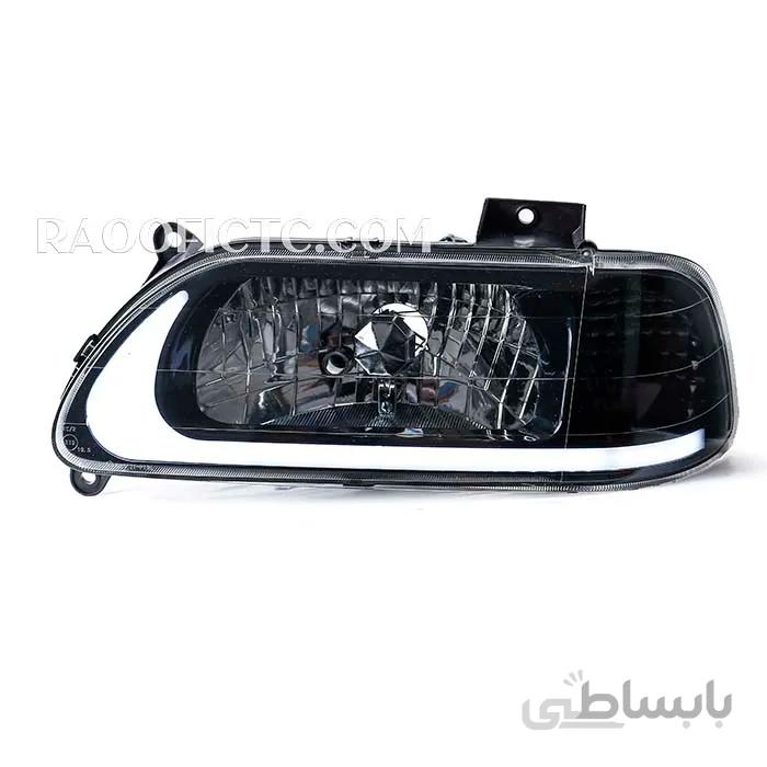 چراغ جلو پراید ۱۳۱ طرح نایک مشکی