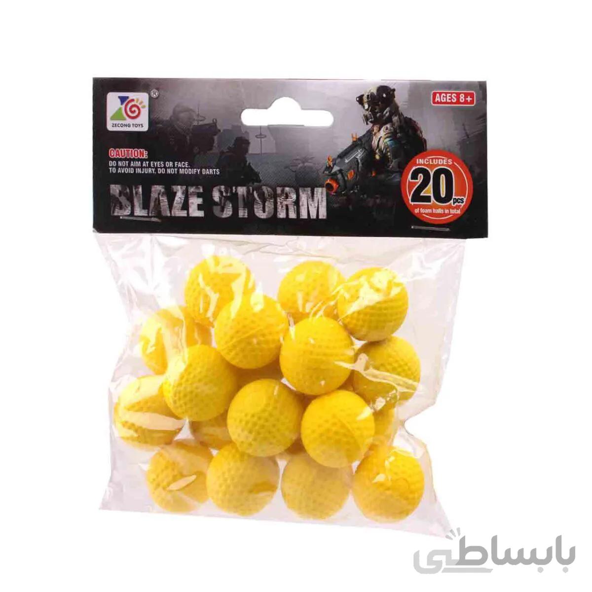 تیر یدک بلیز استورم مدل 9782 بسته 20 عددی