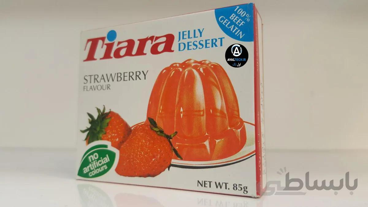 ژله تیاری با طعم توت فرنگی Strawberry Tiara
