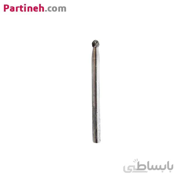 فرز فرم الماسه کروی قطر 3 میلیمتر دنباله 3 میلیمتر ا tungsten carbide 3mm round burr