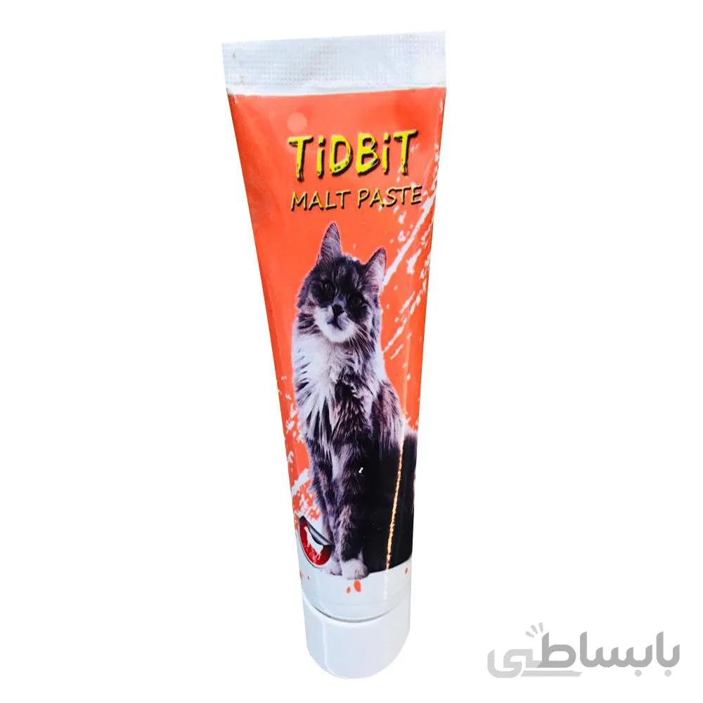 خمیر مالت گربه 110 گرمی برند تیدبیت