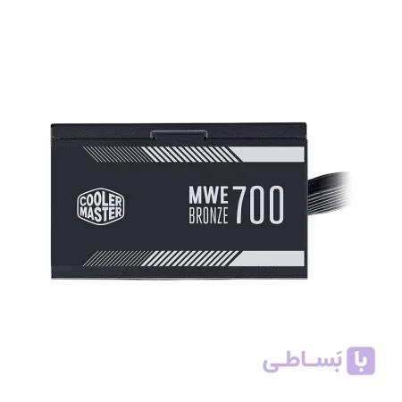 منبع تغذیه کامپیوتر کولر مستر مدل MWE 700 BRONZE V2
