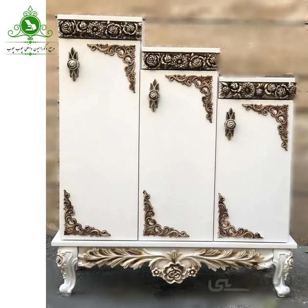 جاکفشی مدل سه پله گلدار