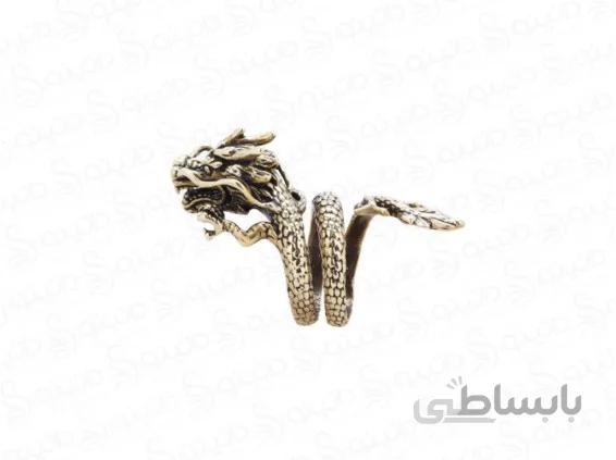 انگشتر مردانه طرح اژدها چین 12437