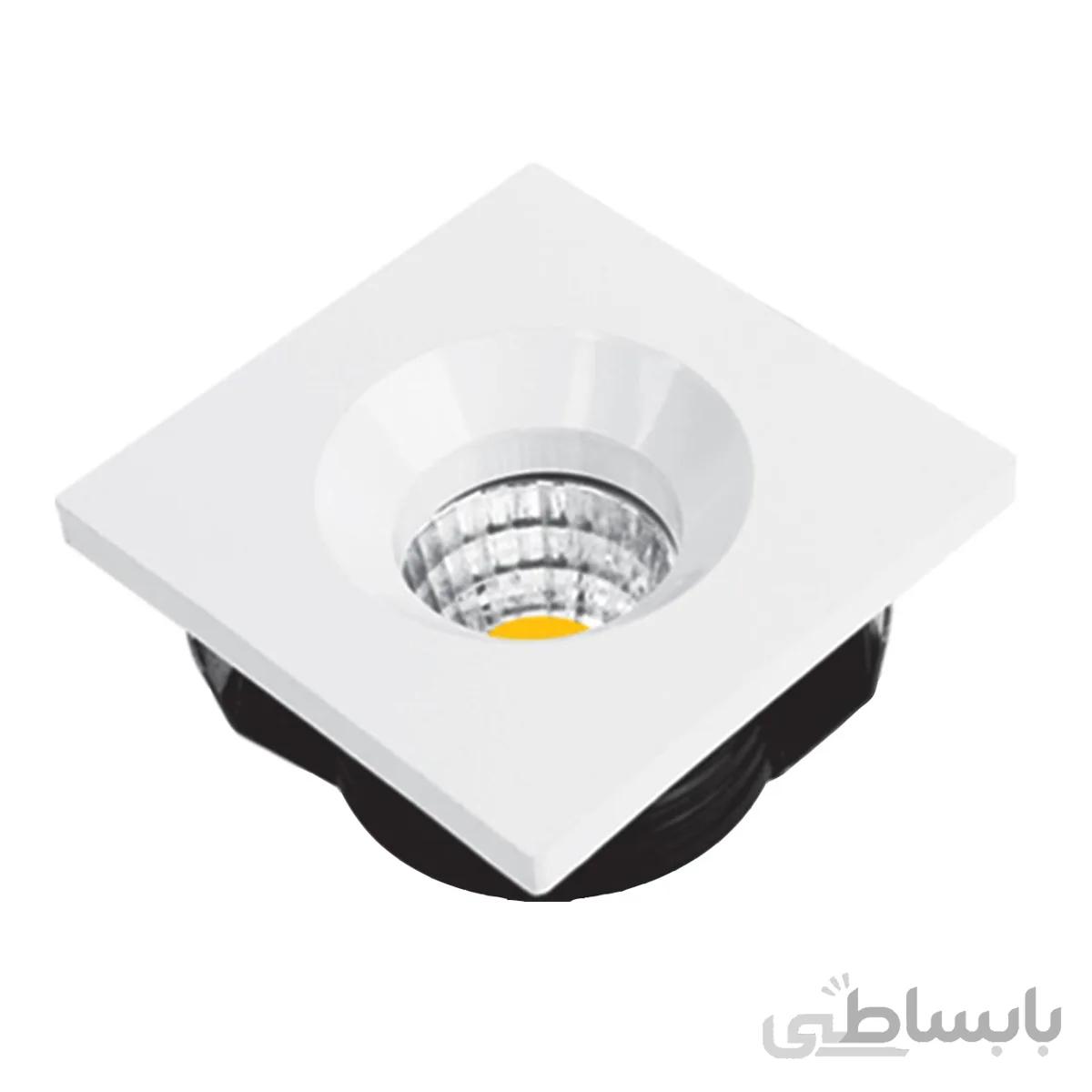 چراغ چشمی ۳ وات COB پارس شعاع توس مربع