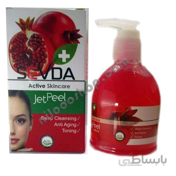 ژل شستشو صورت انار سودا