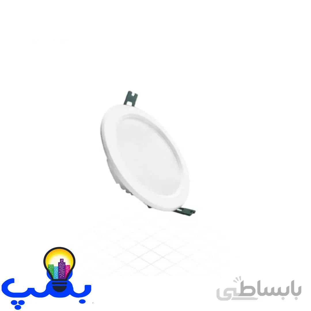 چراغ سقفی دیپلاست یک گرد توکار 5 وات EDC