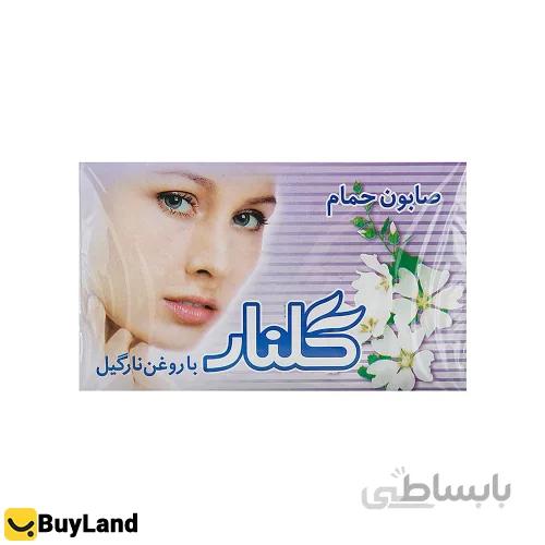 صابون گلنار سفید ا Golnar Coconut oil Soap Pack Of 6