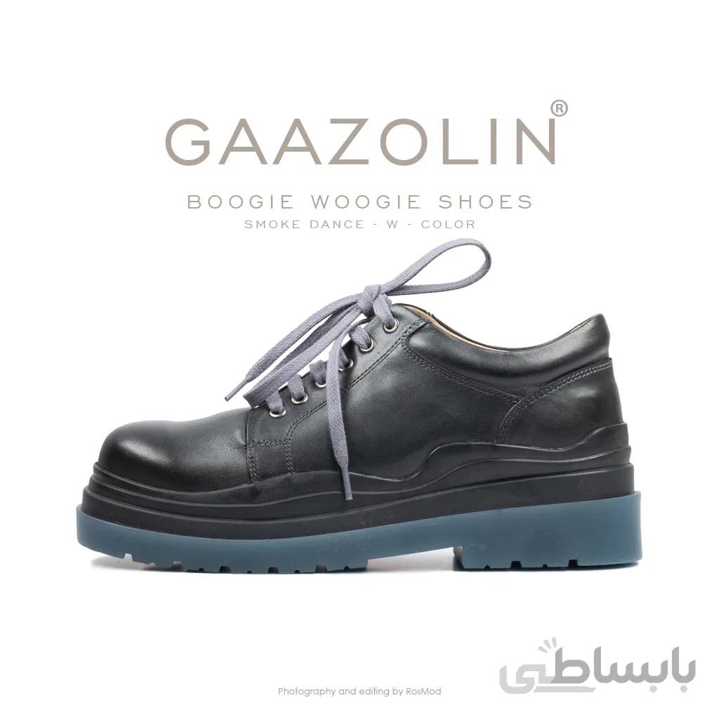 کفش بوگی-ووگی گازولین زغالی شِبرو – GAAZOLIN Boogie-Woogie Shoes Smoke Dance W