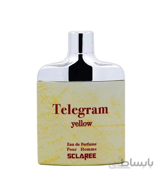ادوپرفیوم مردانه Telegram Yellow حجم 82میل اسکلاره