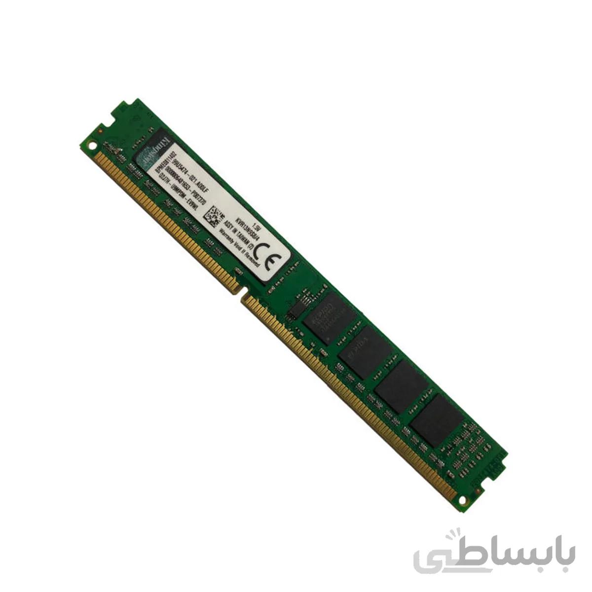 رم کامپیوتر کینگستون مدل 10600 DDR3 1333MHz ظرفیت 4 گیگابایت