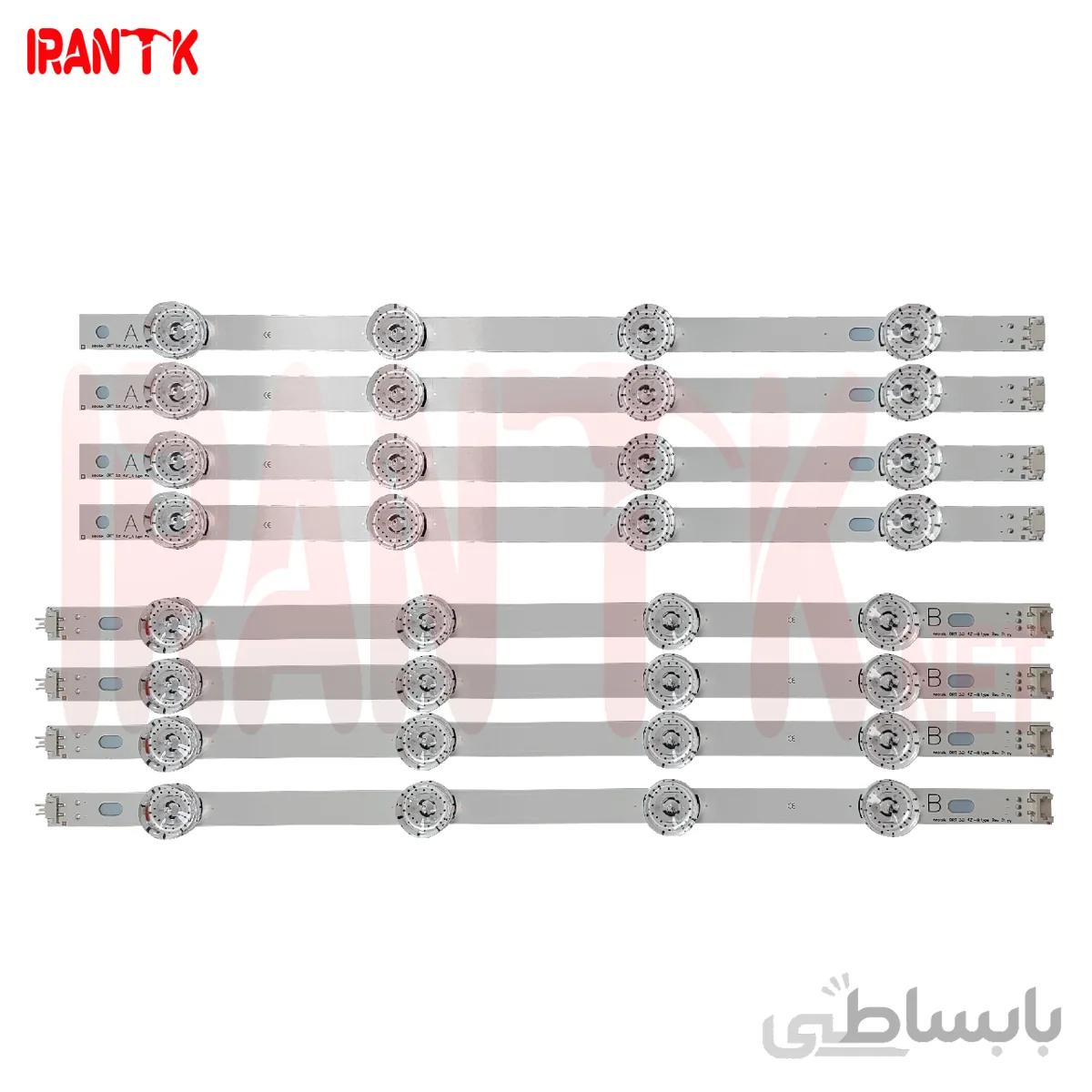 بک لایت ال جی 42LB بدنه آلومینیوم با کاغذ رفلکتور کیفیت عالی