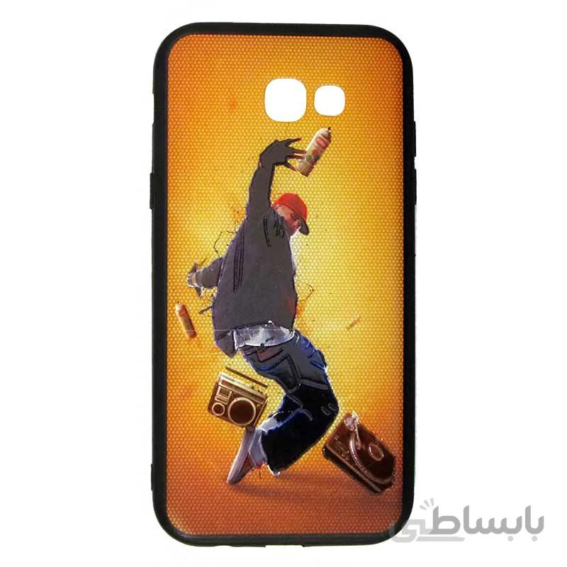 قاب فانتزی برجسته پسرانه طرح دار سامسونگ Samsung A7 2017
