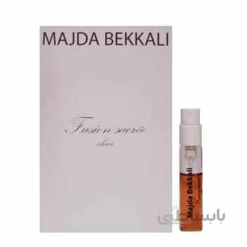 عطر جیبی مجدا بکالی مدل fusion sacree clair حجم 2 میلی لیتر