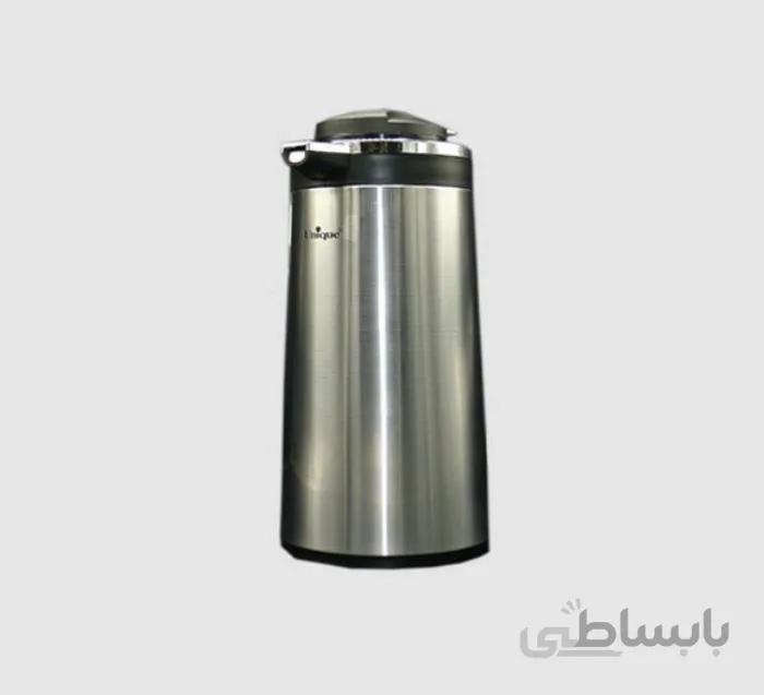 فلاکس 1 لیتر استیل شیشه‌دار یونیک UN-1802