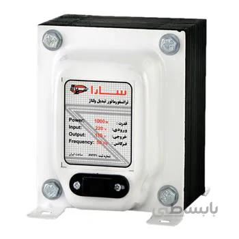 ترانس تبدیل 220به 110ولت 1000 وات سارا الکتریک