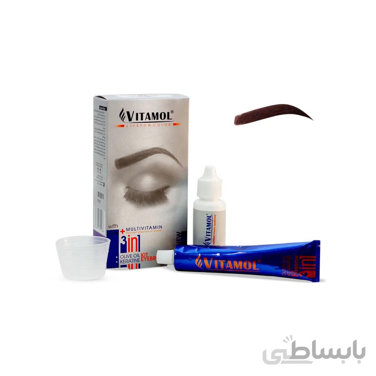 کیت رنگ ابرو CH1 ویتامول ا Eyebrow Color Kit CH1