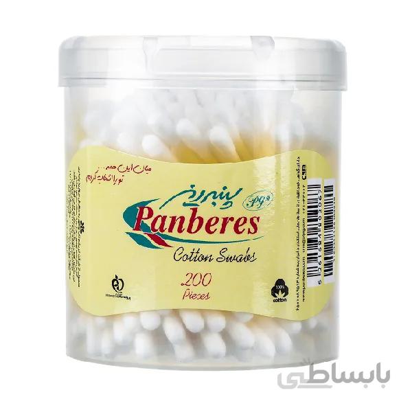 گوش پاك كن 200عددی پنبه ريز - Panberes