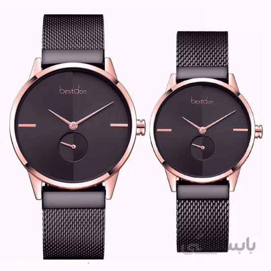 بستدون BD99161G-B04 و BD99161L-B04 ا ساعت مچی بستدون ست زنانه و مردانه و مجلسی BD99161G-B04 و BD99161L-B04