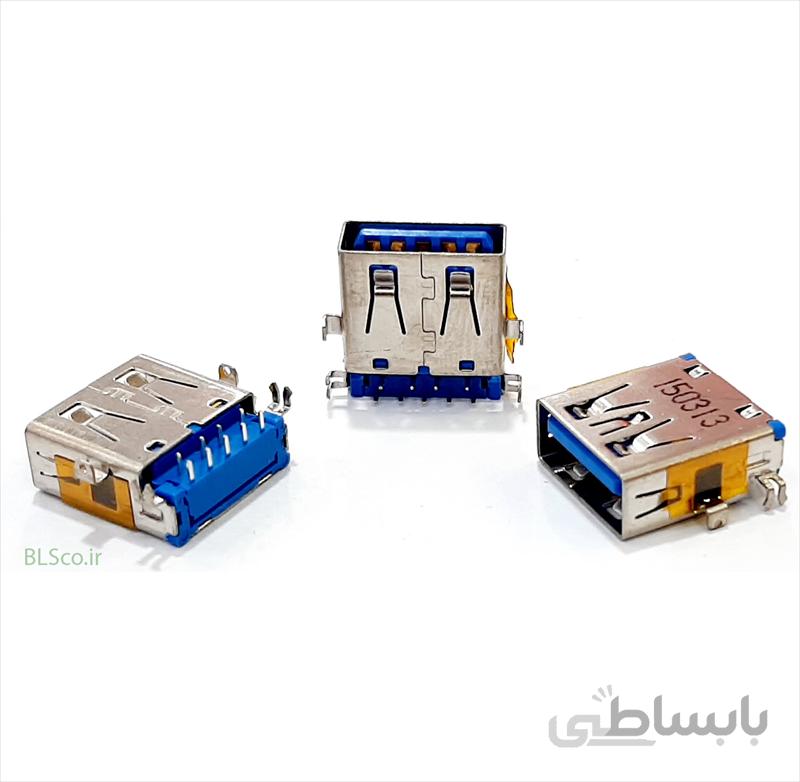 جک USB3 لپ تاپ کد 527 ا USB 3.0 Port Jack Socket