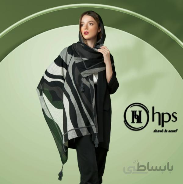 شال نخی ژاکارد پاییزه منگوله دار (کد 3027)